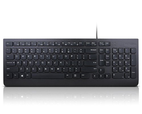 Image of Lenovo essential wired keyboard - italian (141) Componenti Informatica