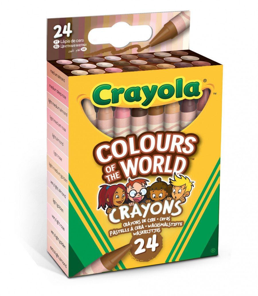 Crayola Crayola 24 Pastelli A Cera World Colours 52-0114 