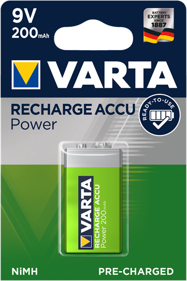 Image of Varta consumabili pila ricaricabile ready to use 9v Pila ricaricabile Ready To Use 9V Materiale di consumo Informatica