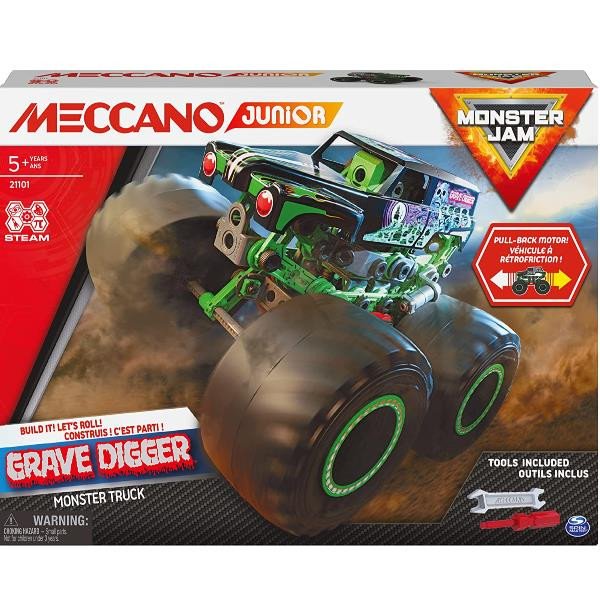 Image of Meccano meccano junior - veicolo monster jam Bambini & famiglia Console, giochi & giocattoli