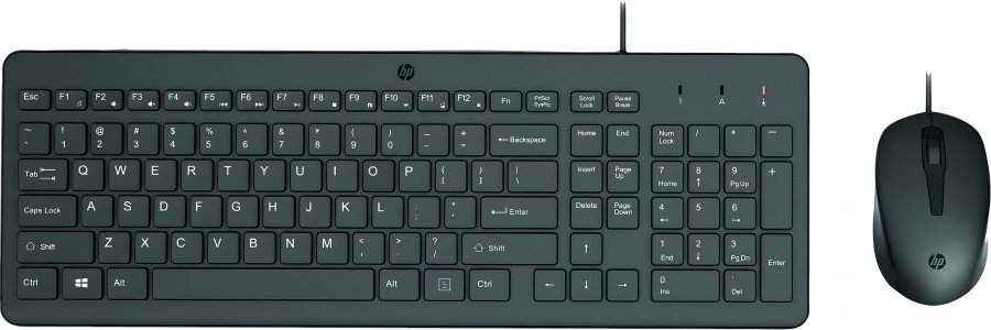 Image of Hp hewlett packard tastiera cablata hp 150 wired keyboard itl accessori consumer Componenti Informatica