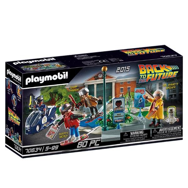 Image of Playmobil back to the future parte ii - inseguimento sull'hoverboard Bambini & famiglia Console, giochi & giocattoli