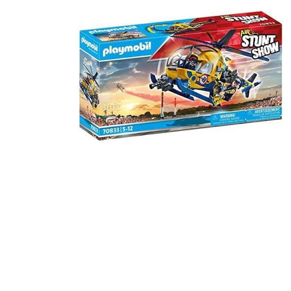 Image of Playmobil playmobil - elicottero con cameraman Bambini & famiglia Console, giochi & giocattoli