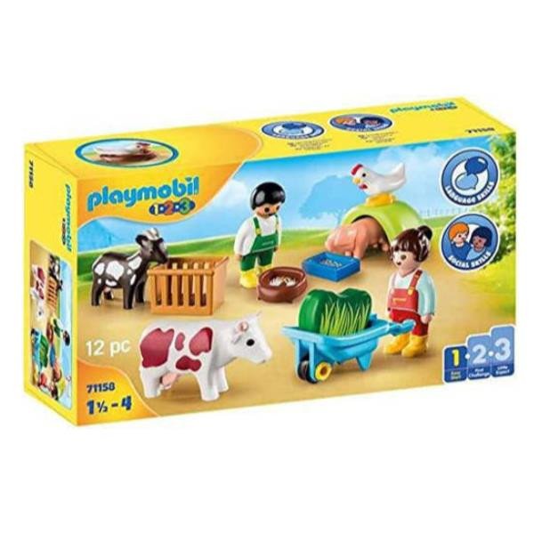 Image of Playmobil playmobil - divertirsi in fattoria Bambini & famiglia Console, giochi & giocattoli