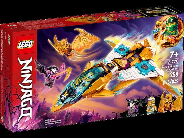 Image of Lego il jet dragone d'oro di zane Bambini & famiglia Console, giochi & giocattoli