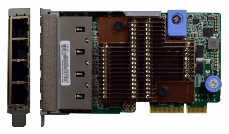 Image of Lenovo 10gb 4-port sfp lom ibm system x power supply Controller Informatica