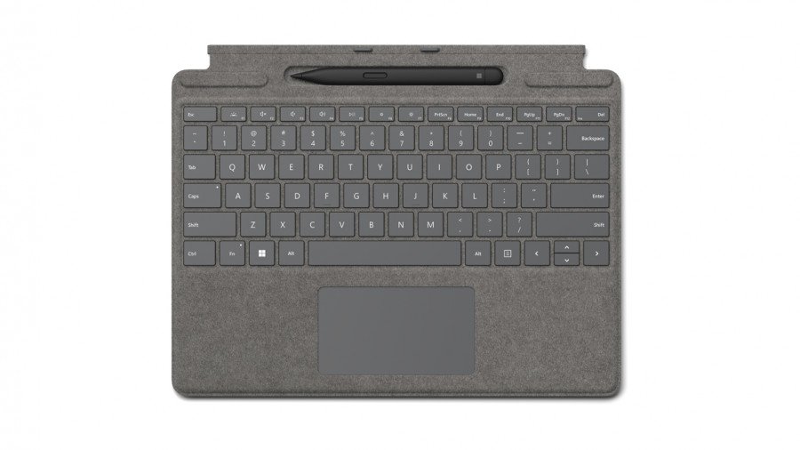 Image of Microsoft surface pro 8/x/9 signature keyb platinum/slimpen2 Surface Pro Sig KB BUNDLE Charcoal Tablet Informatica