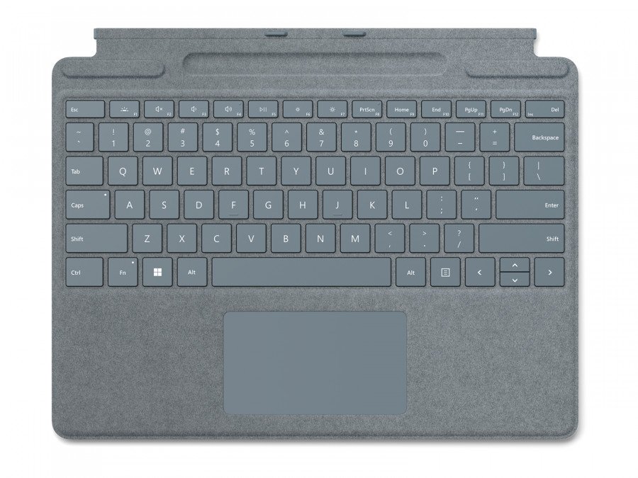 Image of Microsoft surface pro signature keyboard ice blue srfc typecover prosign iceblu 13 ita Surface Pro Signature Keyboard Ice blue Tablet Informatica