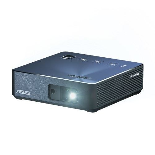 Image of Asus asus videoproiettore s2, ottica corta, dlp, fhd 500 lumen, portatile, navy, usb, hdmi, wifi, batteria integrata 90LJ00C0-B00520