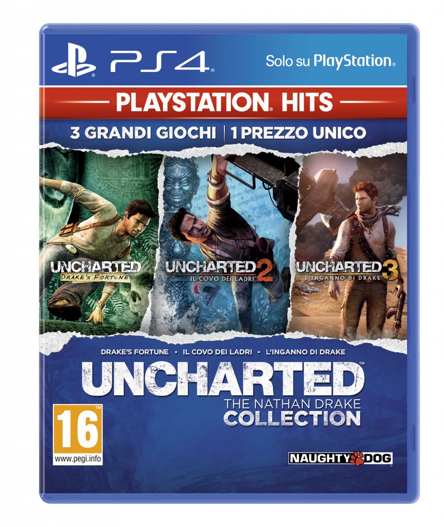 Image of Sony uncharted the nathan drake collection hits uncharted the nathan drake collection UNCHARTED THE NATHAN DRAKE COLLECTION HITS Games/educational Console, giochi & giocattoli
