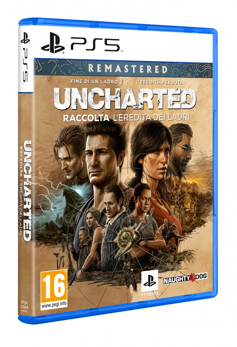 Sony 9791393 ps5 gioco uncharted: raccolta l'eredita' dei ladri it  Playstation 