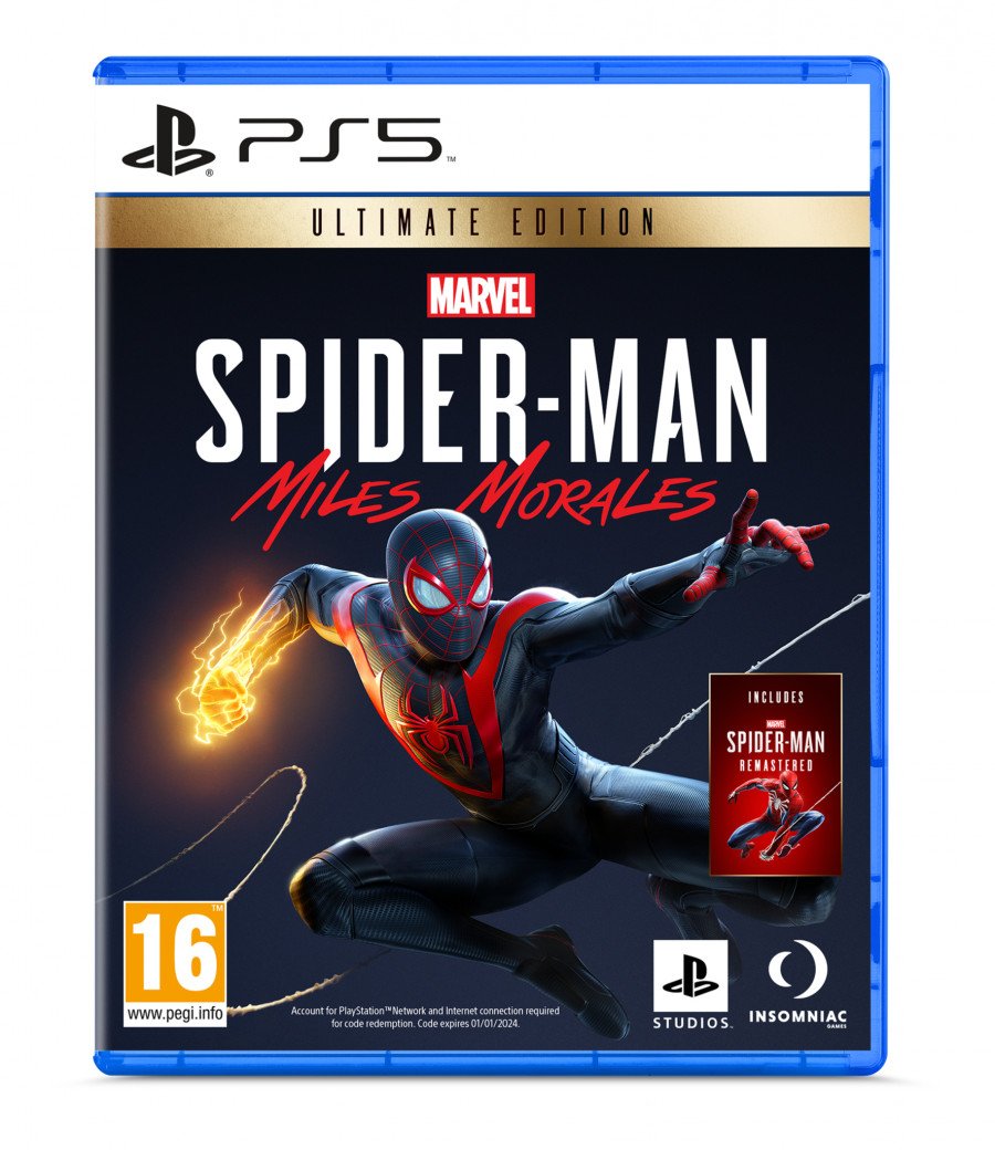 Image of Sony marvel’s spider man: miles morales ultimate edition videogioco sony interactive Games/educational Console, giochi & giocattoli