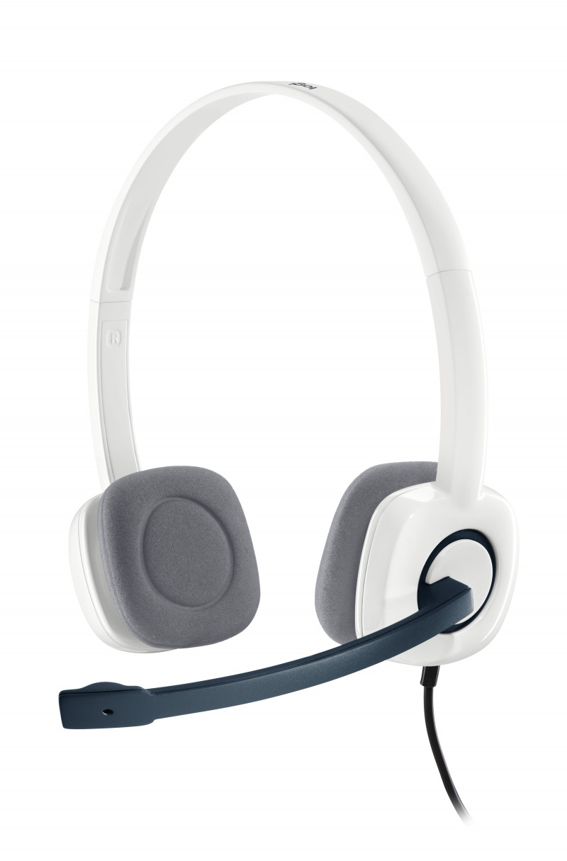 Image of Logitech stereo headset h150 coconut 981-000350 cuffie stereo h150 coconut con microfono STEREO HEADSET H150 COCONUT Cuffie / auricolari wireless Audio - hi fi