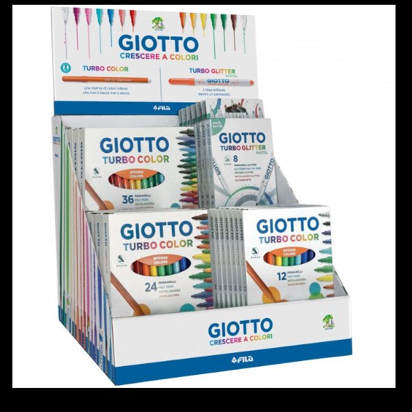 Image of Giotto espositore banco giotto turbo color Ufficio scuola cartoleria Ufficio cancelleria