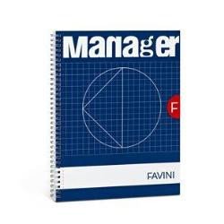 Image of Favini cf5blocchi spiral manager a4 a4 MANAGER Blocchi quaderni e rubriche Ufficio cancelleria