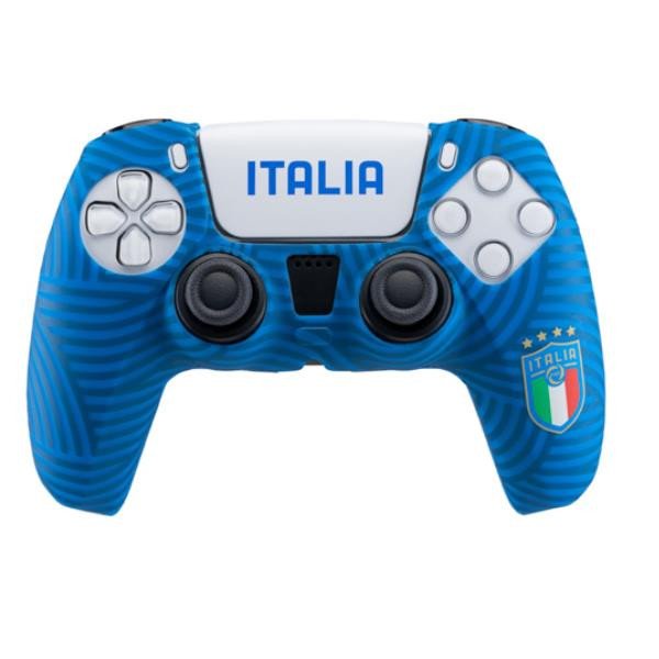 Image of Take two interactive cover gamepad qubick acp50010 playstation 5 figc italia blue Games - accessori Console, giochi & giocattoli