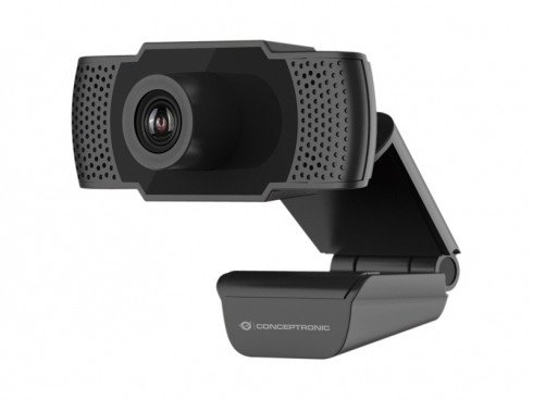 Image of Conceptronic webcam 1080p full hd con microfono WEBCAM 1080p FULL HD con Microfono Web-cam Informatica