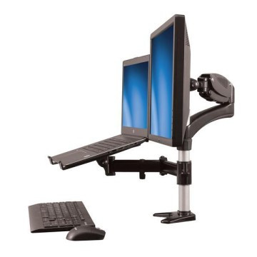 Image of Startech supporto monitor e portatile supporto per singolo monitor base per portatile reg Supporto Monitor e Portatile Materiale di consumo Informatica