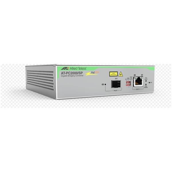 Image of Allied telesis at-pc2000/sp-60 two-port gigabit speed/media media converter Networking Informatica