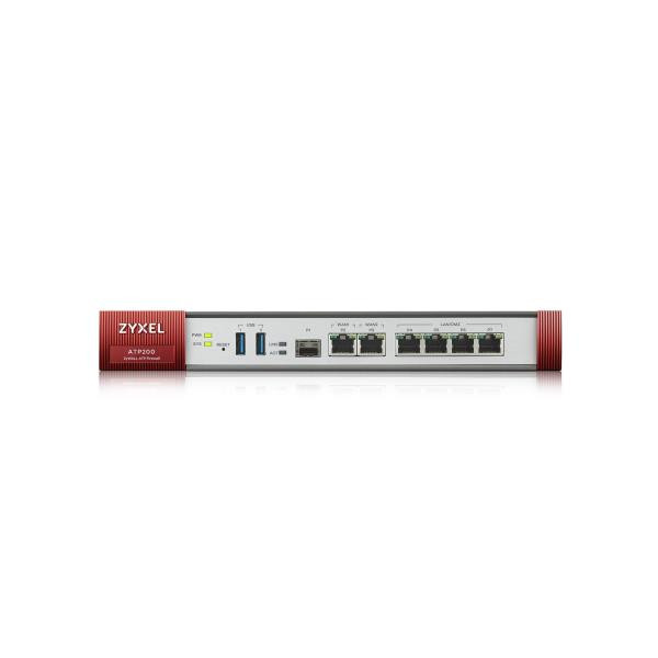 Image of Zyxel zyxel firewall 4 porte gigabit, 2 porte usb, firewall integrato, supporto vpn, porta console db-9 ATP200 Networking Informatica
