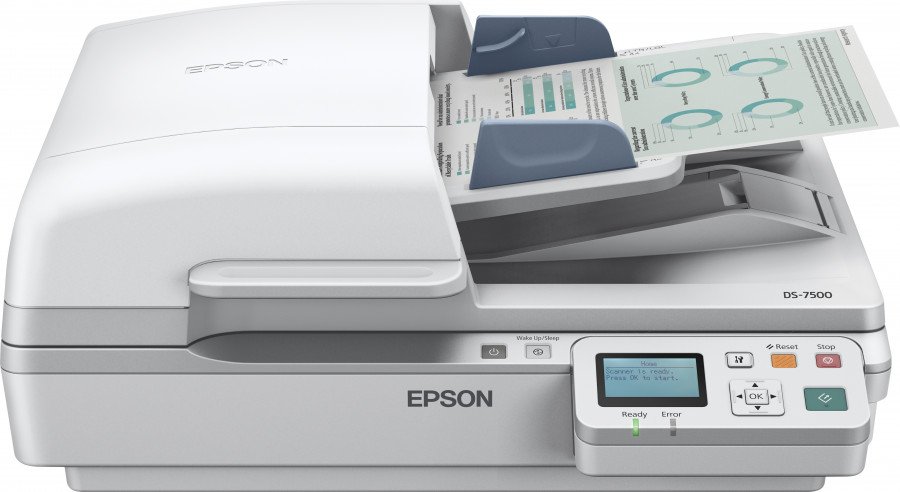 Image of Epson ep sca. workforce ds-6500n i/f rete - a4 WORKFORCE DS-6500N Scanner Informatica