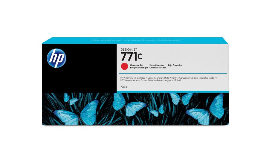 Image of Hp hewlett packard hp b6y08a 771c ink jet rosso crom [] 771C Materiale di consumo Informatica