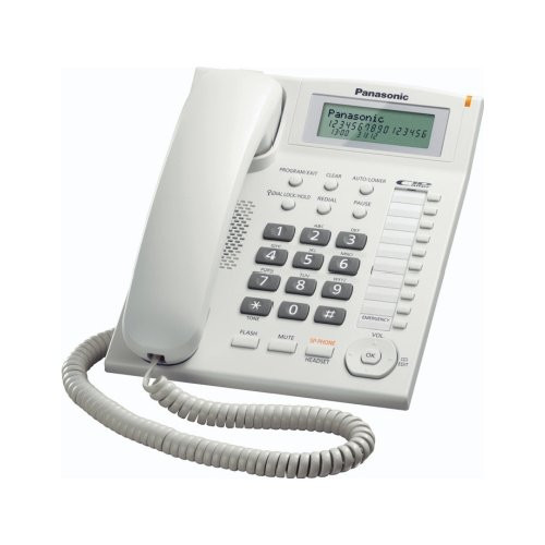 Image of Panasonic telefono fisso panasonic kx ts880exw kx ts880 business bianco Fissi/cordless Telefonia
