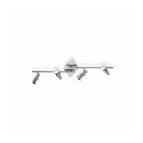 Image of Ideal lux slem pl4 nickel lampada da soffitto l 715 x h 160 x p 220 mm Luci & illuminazione Casa & cucina