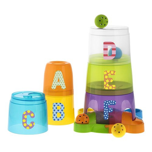 Image of Chicco costruzioni chicco 00009308000000 baby senses torre con palline Bambini & famiglia Console, giochi & giocattoli