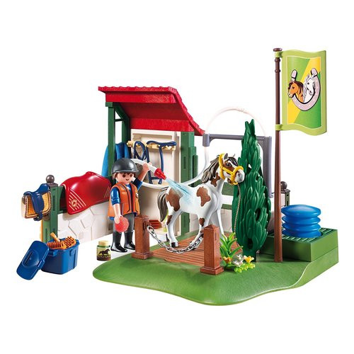 Image of Playmobil area di cura dei cavalli costruzioni 6929 country area di cura dei cavalli Area di cura dei cavalli Bambini & famiglia Console, giochi & giocattoli