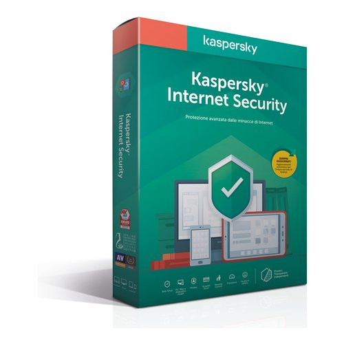 Image of Kaspersky lab kaspersky internet security 2021 5 user 1 year Software Informatica
