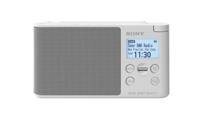 Image of Sony radio sony xdrs41dw dab+ bianco Audio portatile /hi fi Audio - hi fi