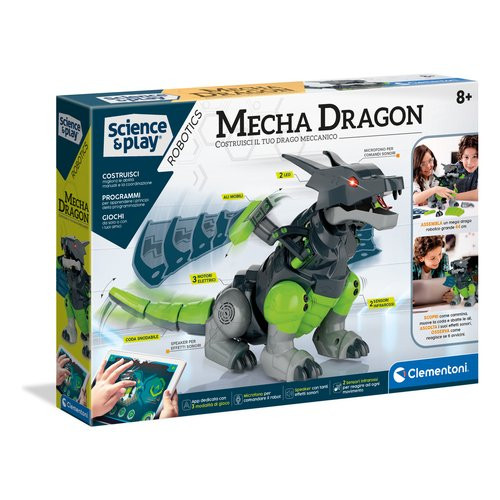 Image of Clementoni mecha dragon drago robot giocattolo Bambini & famiglia Console, giochi & giocattoli