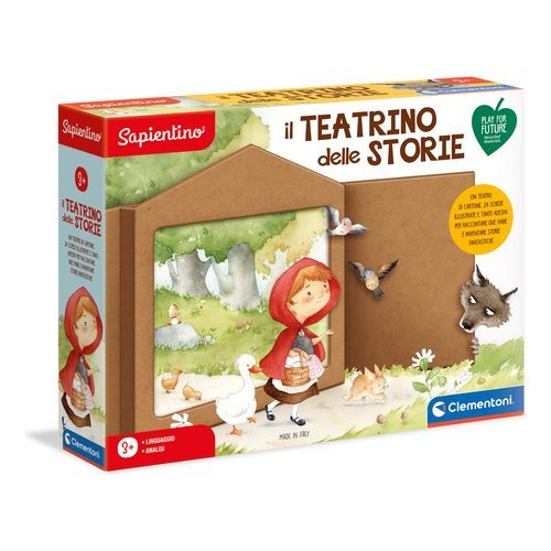 Image of Clementoni sapientino - il teatrino delle storie Bambini & famiglia Console, giochi & giocattoli