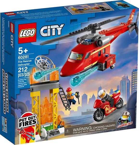 Image of Lego elicottero antincendio giocattolo Elicottero antincendio Bambini & famiglia Console, giochi & giocattoli