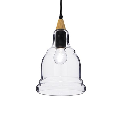 Image of Ideal lux gretel sp1 lampada a sospensione d 200 x h min 500 / max 1450 mm Luci & illuminazione Casa & cucina