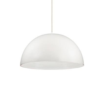 Image of Ideal lux folk sp1 d40 bianco lampada a sospensione d 400 x h min 490 / max 2240 mm Luci & illuminazione Casa & cucina