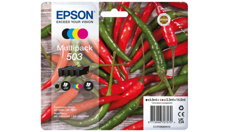 Image of Epson multipack 4-colours 503 ink Materiale di consumo Informatica