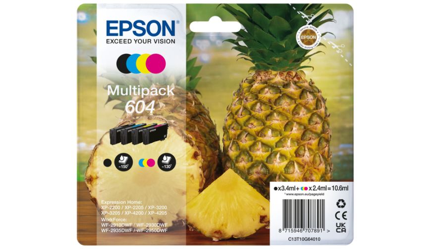 Image of Epson multipack 4-colours 604 ink Materiale di consumo Informatica