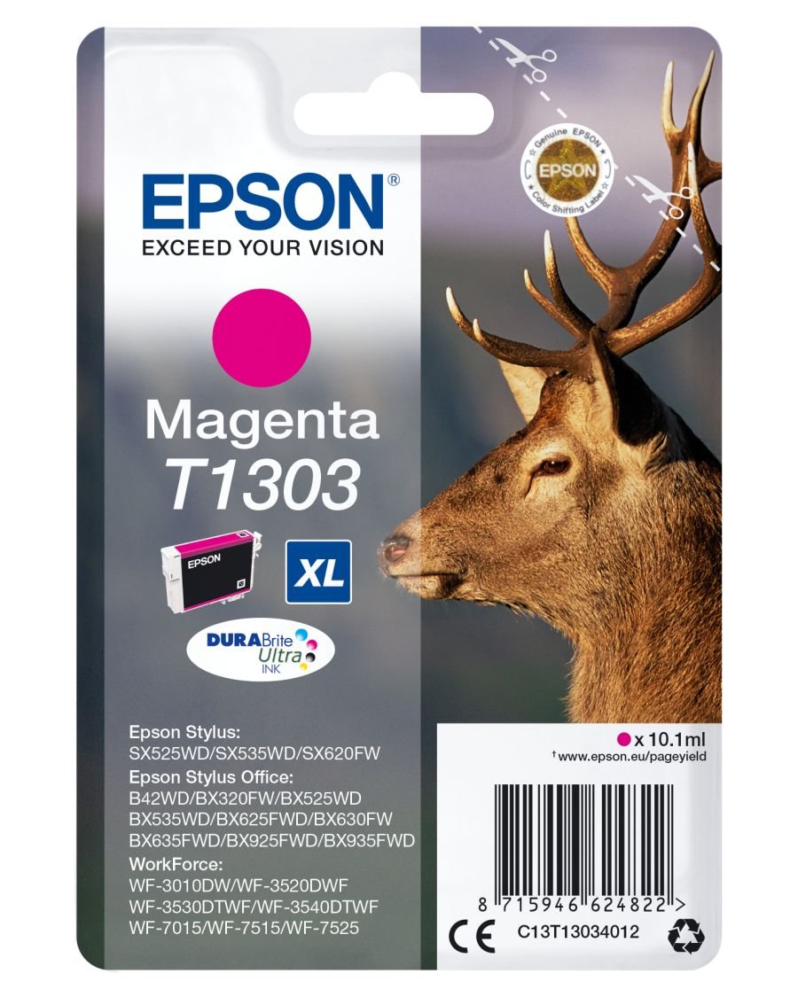 Image of Epson sobx320fw t13034012 ink magenta Materiale di consumo Informatica