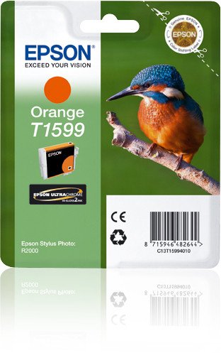 Image of Epson martin pescatore cart. arancio hi gloss 2 r2000 consumer mpg s1 MARTIN PESCATORE Materiale di consumo Informatica