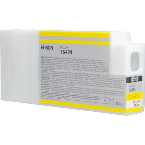 Image of Epson t6424 tanica inchiostro giallo pro 7700 T6424 Materiale di consumo Informatica