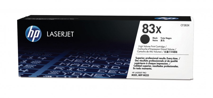 Image of Hp hewlett packard 83x hp laserjet 83x black toner cartridge - 83x Materiale di consumo Informatica