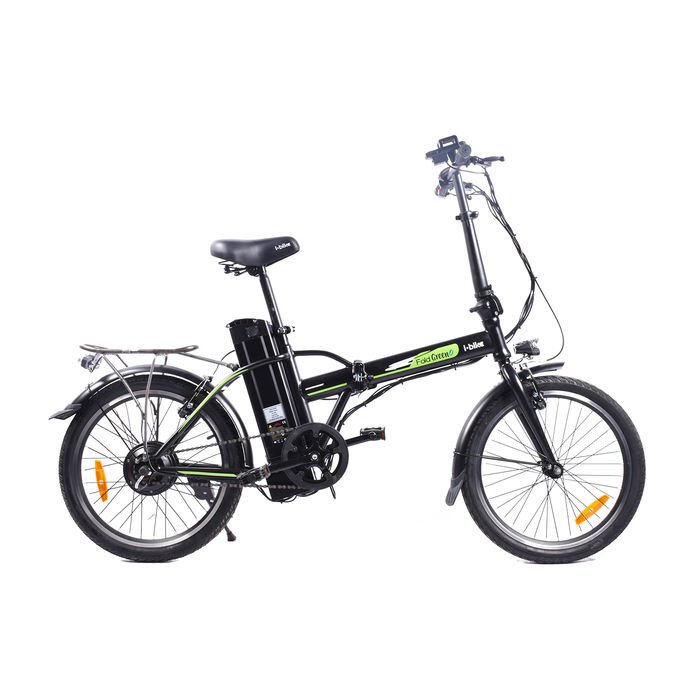 Image of I-bike foldgre21 e-bike ibike fold green Electric bike Sport, outdoor & viaggi