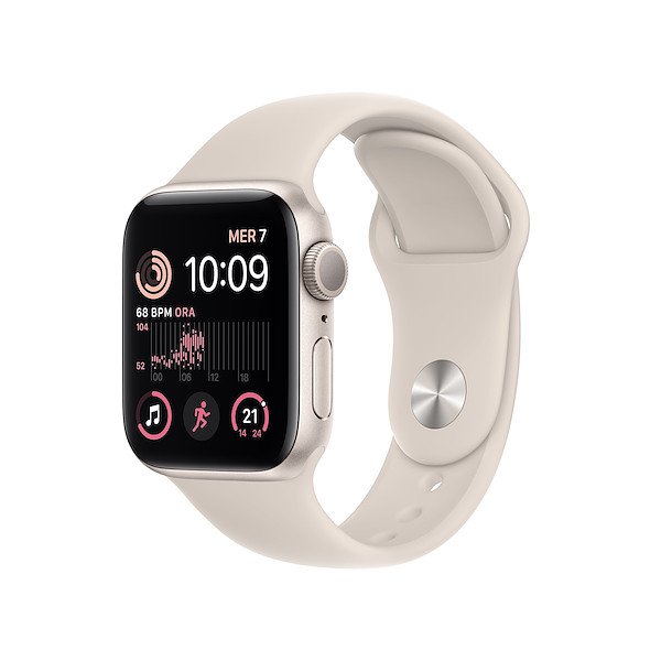 Image of Apple watch se 40mm gps alluminium galass sport band galassia 2021 Smartwatch Telefonia