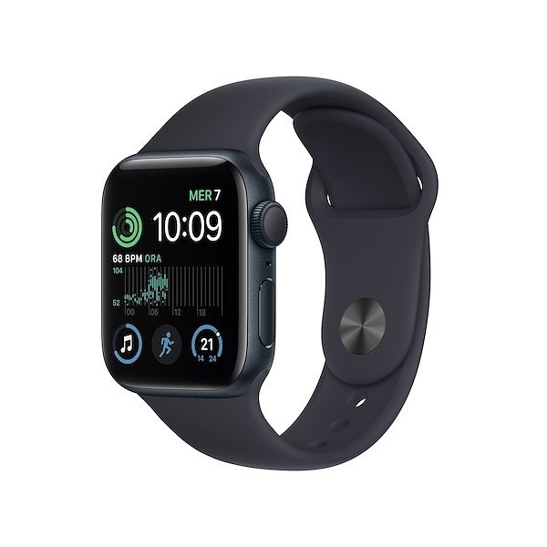 Image of Apple watch se 40mm mezzanotte gps 2022 alluminio sport band Smartwatch Telefonia