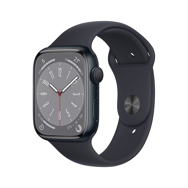 Image of Apple watch 8 41mm gps midnight allumin. midnight sport band Smartwatch Telefonia