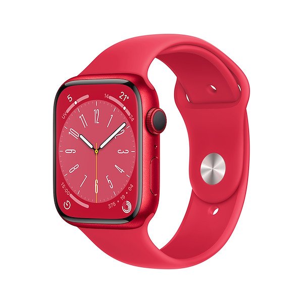 Image of Apple aw s8 41 red al red sp gps-isp Smartwatch Telefonia
