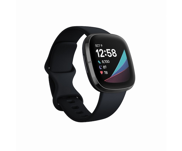 Image of Fitbit smartwatch fitbit 811138036980 sense carbone e grafite Smartwatch Telefonia