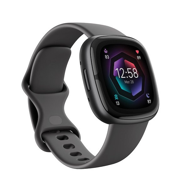 Image of Fitbit smartwatch fitbit fb521bkgb sense 2 grgio scuro e alluminio grafite Smartwatch Telefonia